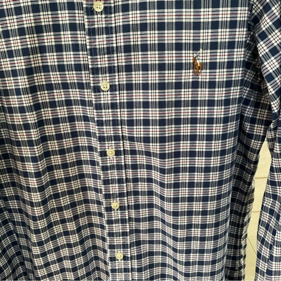 Ralph Lauren Classic Fit Men’s Long Sleeve Shirt, Sz L - Picture 2 of 9